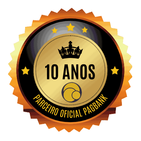 Parceiro Oficial PagBank - 10 anos