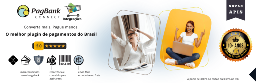 O melhor plugin de pagamentos do Brasil